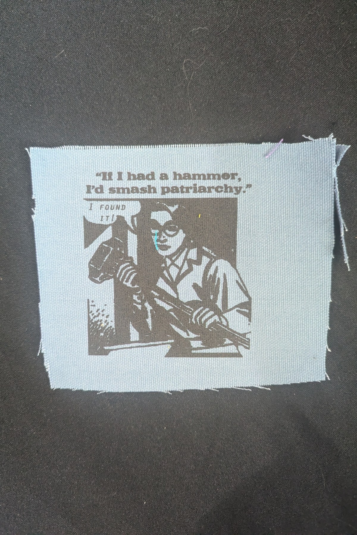 PXL_20260417_200241688 If I Had a Hammer, I'd Smash Patriarchy