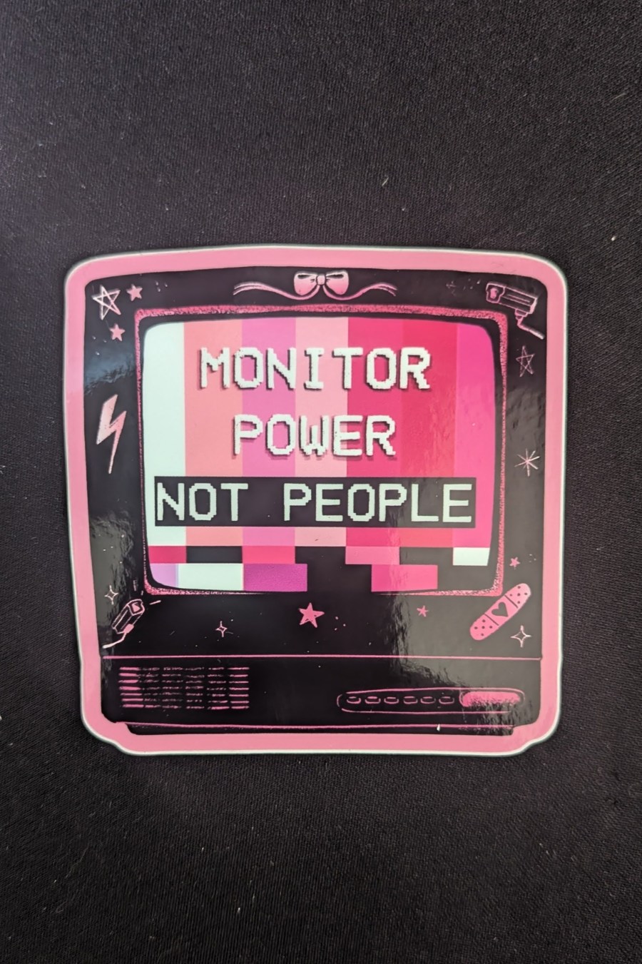 Monitor Power, Not People