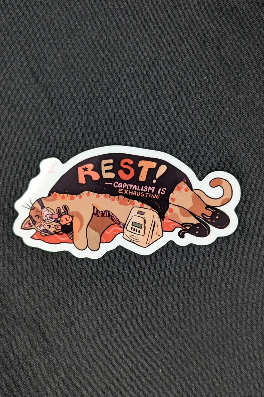 Rest! Capitalism Is Exhausting