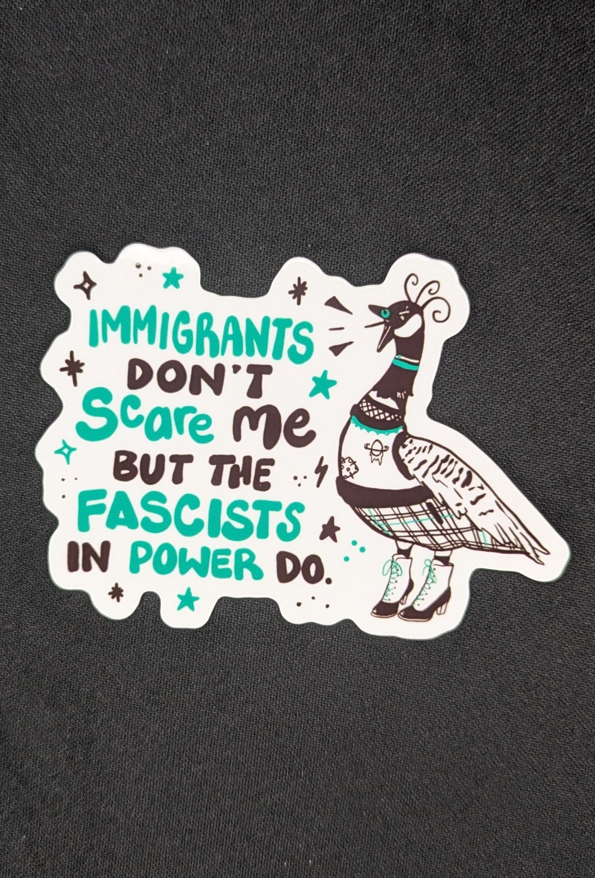 Immigrants Don't Scare Me But the Fascists in Power Do