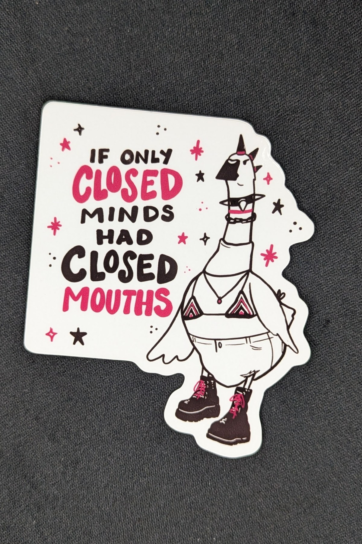 PXL_20260417_214950416 If Only Closed Minds Had Closed Mouths